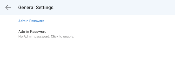 Services Admin Password Disabled
