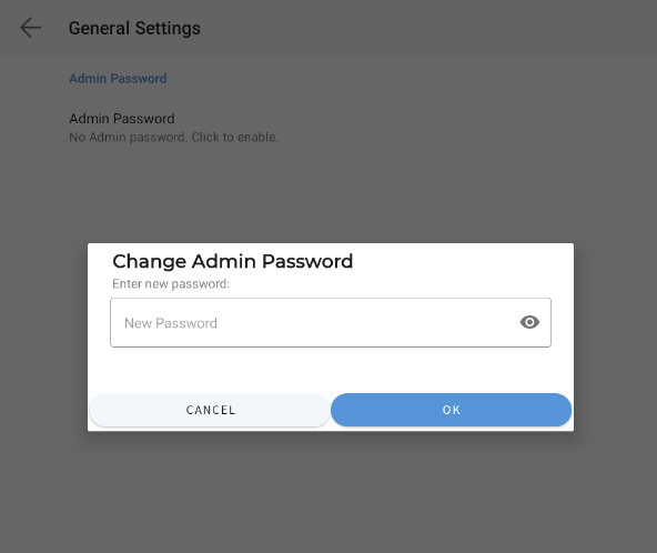 Services Admin Password Prompt