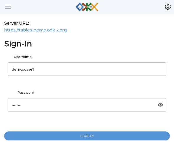 Services Authenticated User Sign In
