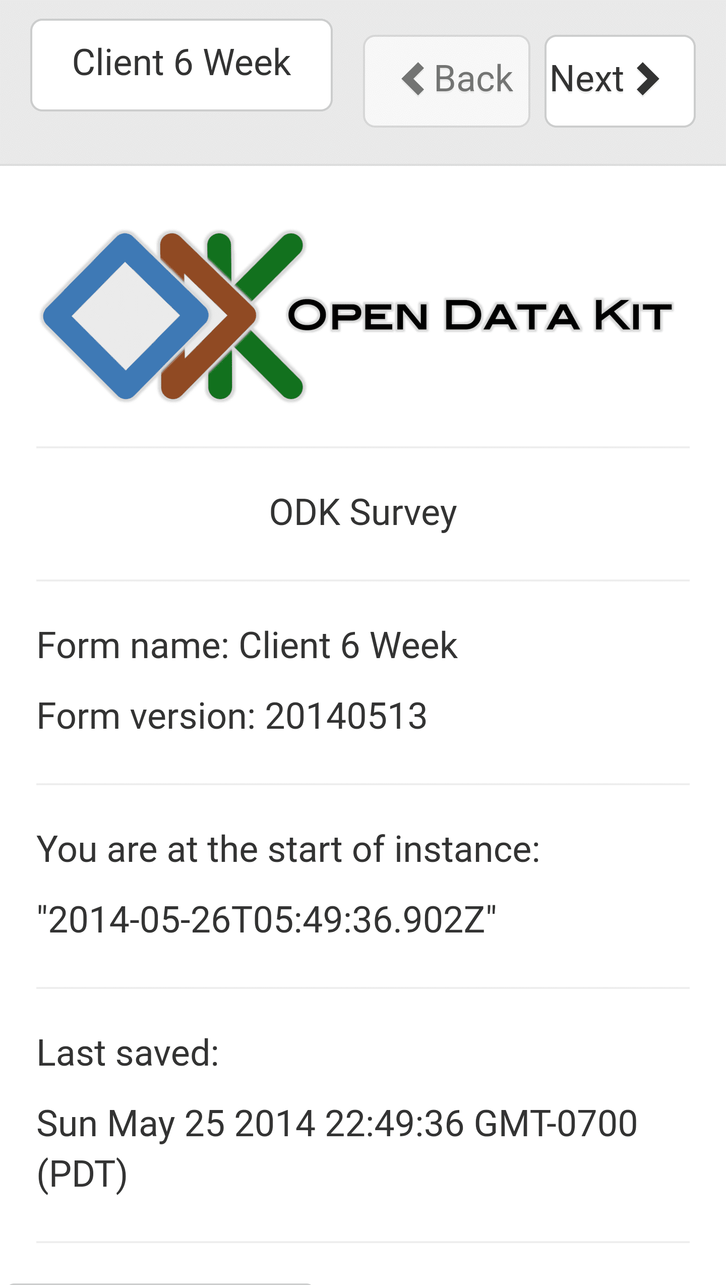 Tables Sample Hope Six Week Follow Up Survey